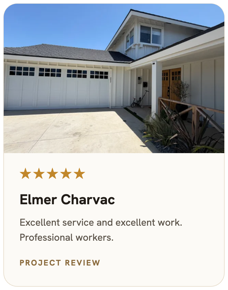 Elmer Charvac review for Schneider Garage Door